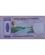 Руанда 2000 франков 2024 UNC. арт. 5055
